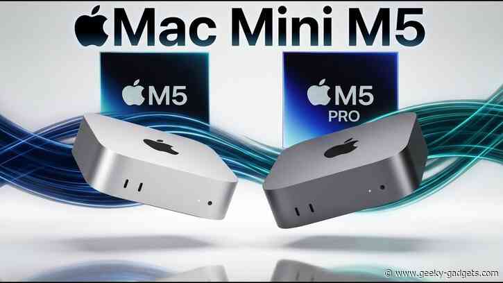 Apple Mac Mini M5 Leak Reveals New Late 2026 Release Window