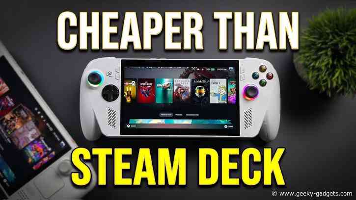 ROG Ally Offers a $599 Alternative to the Steam Deck OLED