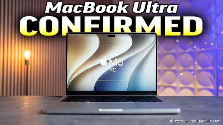 Apple’s Redesigned MacBook Ultra Rumored to Launch with M6 Pro and M6 Max Chips