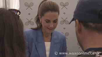 Kate Middleton act leaves Wimbledon commentator lost for words