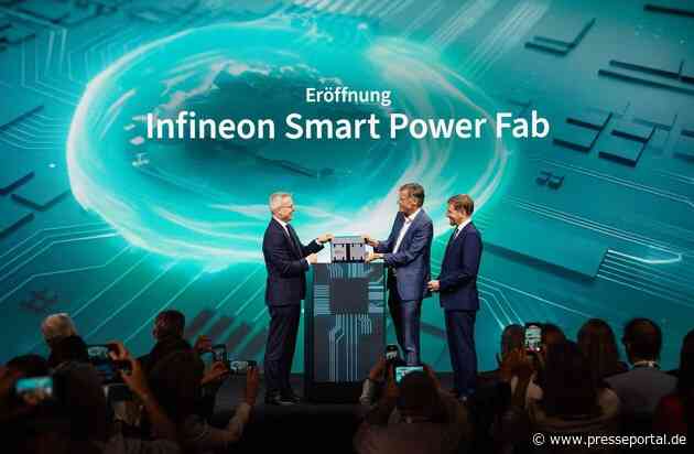 Impuls für Deutschland, Europa und die Welt: Infineon eröffnet in Dresden die weltweit größte Fabrik für Leistungshalbleiter und Analog/ Mixed-Signal-Technologien