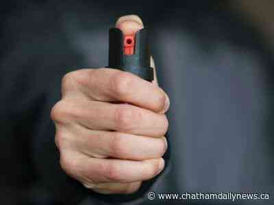 Call about pepper spray threat leads to weapons, drug charges