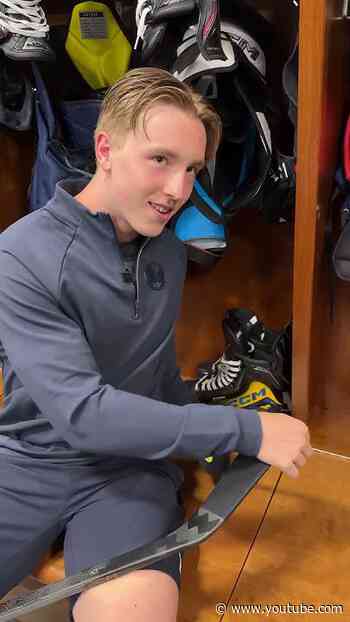 How to tape your stick like Viggo Björck!