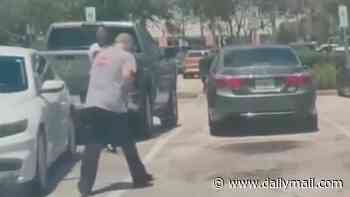 Florida woman filmed shooting and killing veteran, 62, during dispute over PARKING SPOT - and now she's claiming self-defense