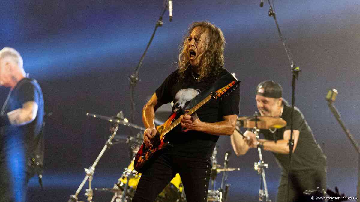 Metallica secretly gave £20,000 to Cardiff's homeless after Principality show
