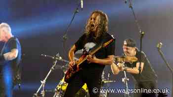 Metallica secretly gave £20,000 to Cardiff's homeless after Principality show