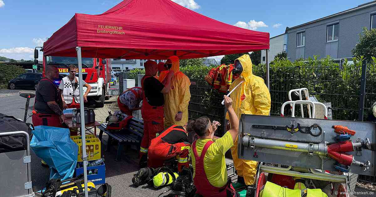 Breitengüßbach: Zwei Verletzte bei Chemie-Unfall
