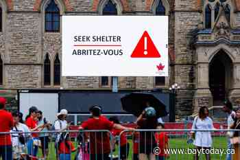 Thousands without power in Ontario, Quebec amid heat wave after Canada Day storms