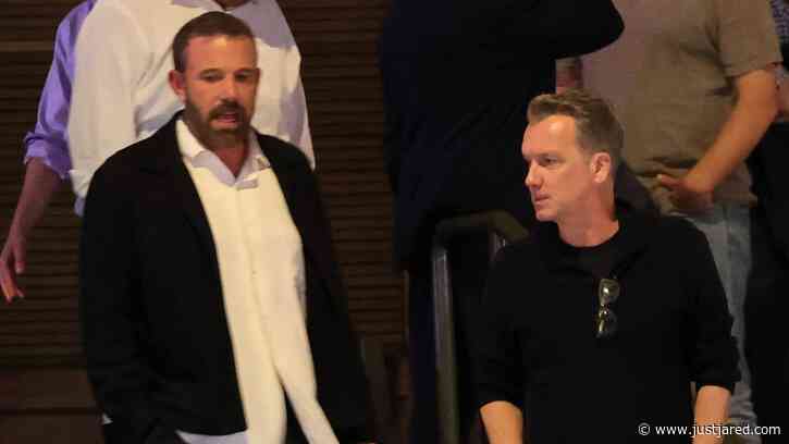 Ben Affleck Steps Out for Dinner with Longtime Pal & Collaborate Sean Bailey in L.A.