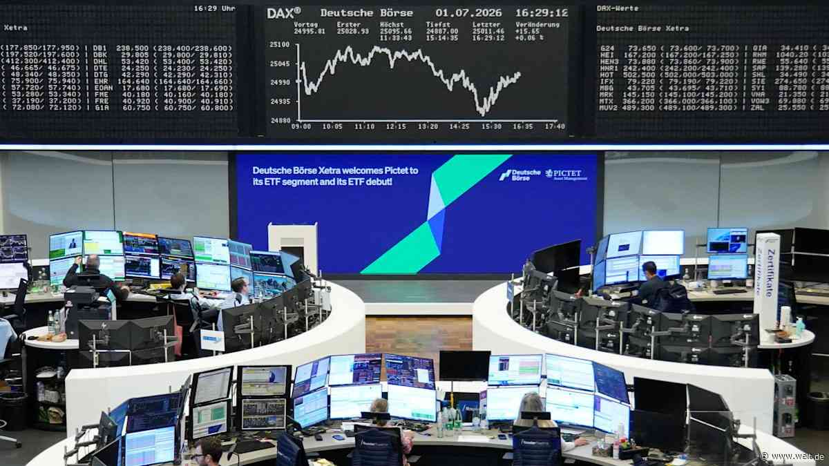Dax steigt auf Rekordhoch – Plus von 1,9 Prozent
