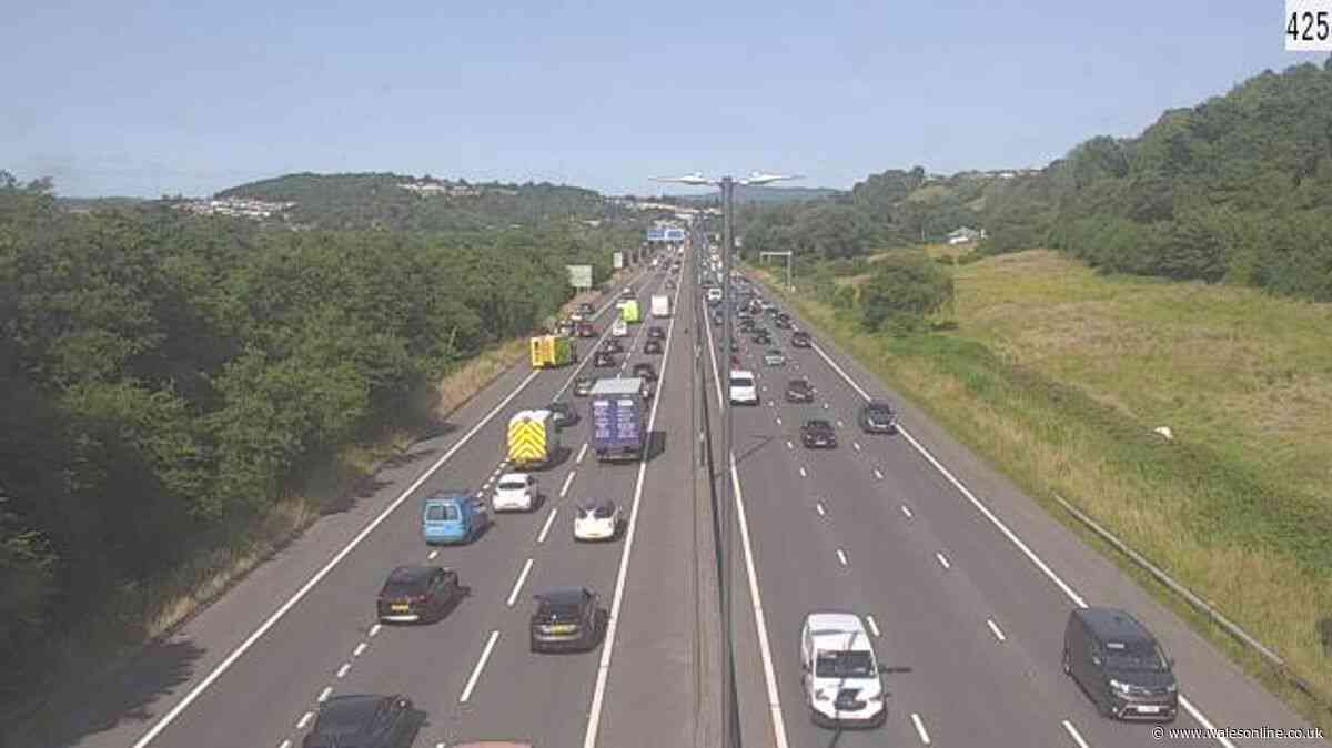 M4 delays as emergency services work at scene of crash - live updates