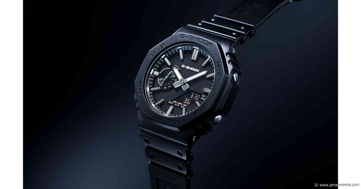 G-SHOCK Luxe Black Collection Elevates Monochrome Style