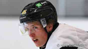 Bruins’ breakout prospect Cooper Simpson has a clear path to follow in Will Zellers