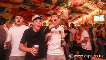 Extra time! Pubs to stay open to 5 a.m. for Englan...