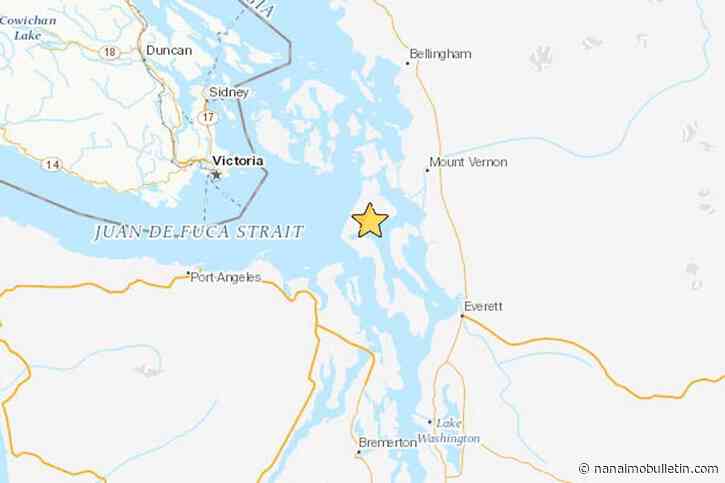 Canada Day earthquake felt in Washington, Greater Victoria