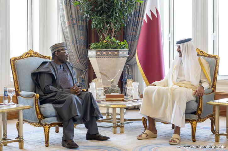 Yakubu presents Letter of Credence to Amir of Qatar