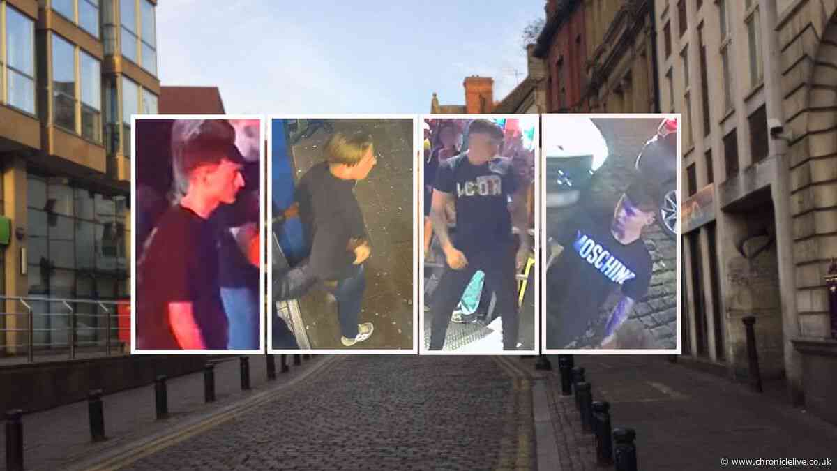 Police release CCTV images as Newcastle city centre attack victim needs surgery for 'serious injuries'
