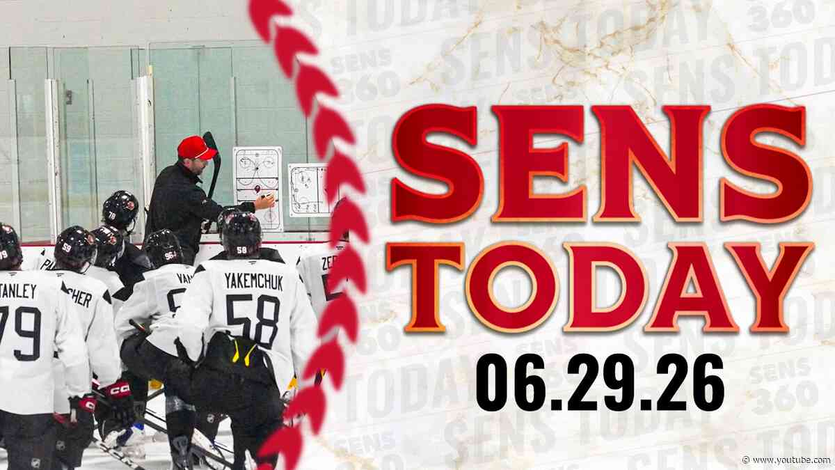 Sens Prospects Hit The Ice For Development Camp
