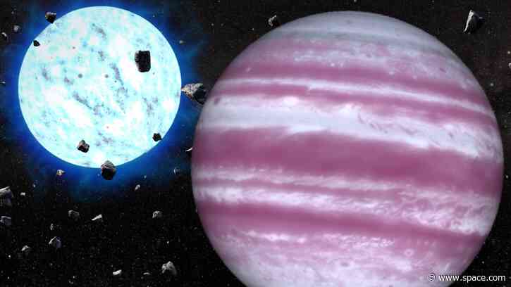 'Stellar death is not the end': James Webb Space Telescope glimpses the fate of the solar system in a weird exoplanet orbiting a dead star