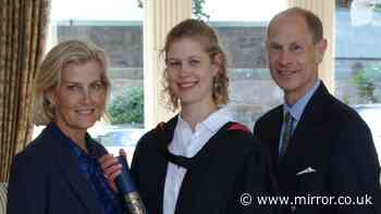 Lady Louise Windsor celebrates University of St Andrews graduation with proud parents Edward and Sophie