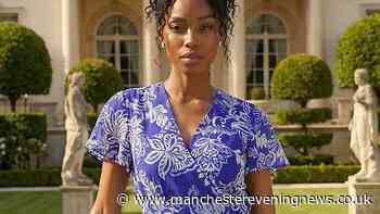I found a 'slimming' £36 dress that 'won't crease' all day at summer weddings