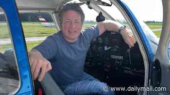 Jamie Oliver, 51, proudly reveals he has qualified as a pilot after the 'hardest' year of training