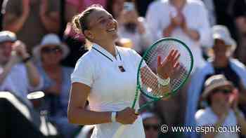 Anisimova rallies behind 20 aces, avoids upset