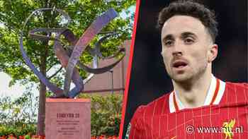 Liverpool onthult gedenkteken voor Diogo Jota en zijn broer vlak voor sterfdag