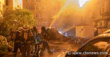 Huge Russian strike on Ukraine's capital kills at least 21, officials say