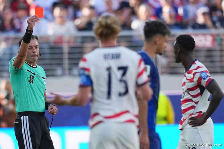 World Cup: In America, there's no crying over red cards