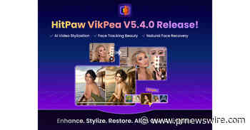 HitPaw Unveils VikPea V5.4.0 With New AI Video Stylization, Face Tracking Beauty and Smart Import
