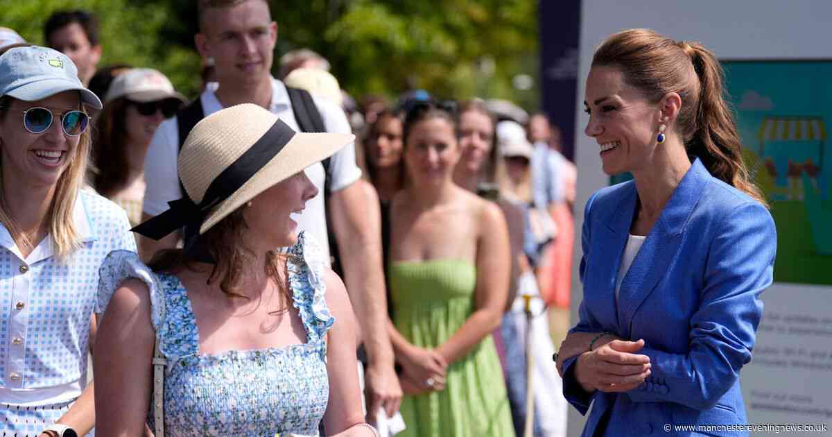 25 incredible celeb photos as Princess Kate surprises fans at Wimbledon