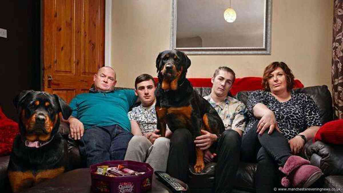 Gogglebox Malone family's lives away from show including shock split and 'nearly dying'