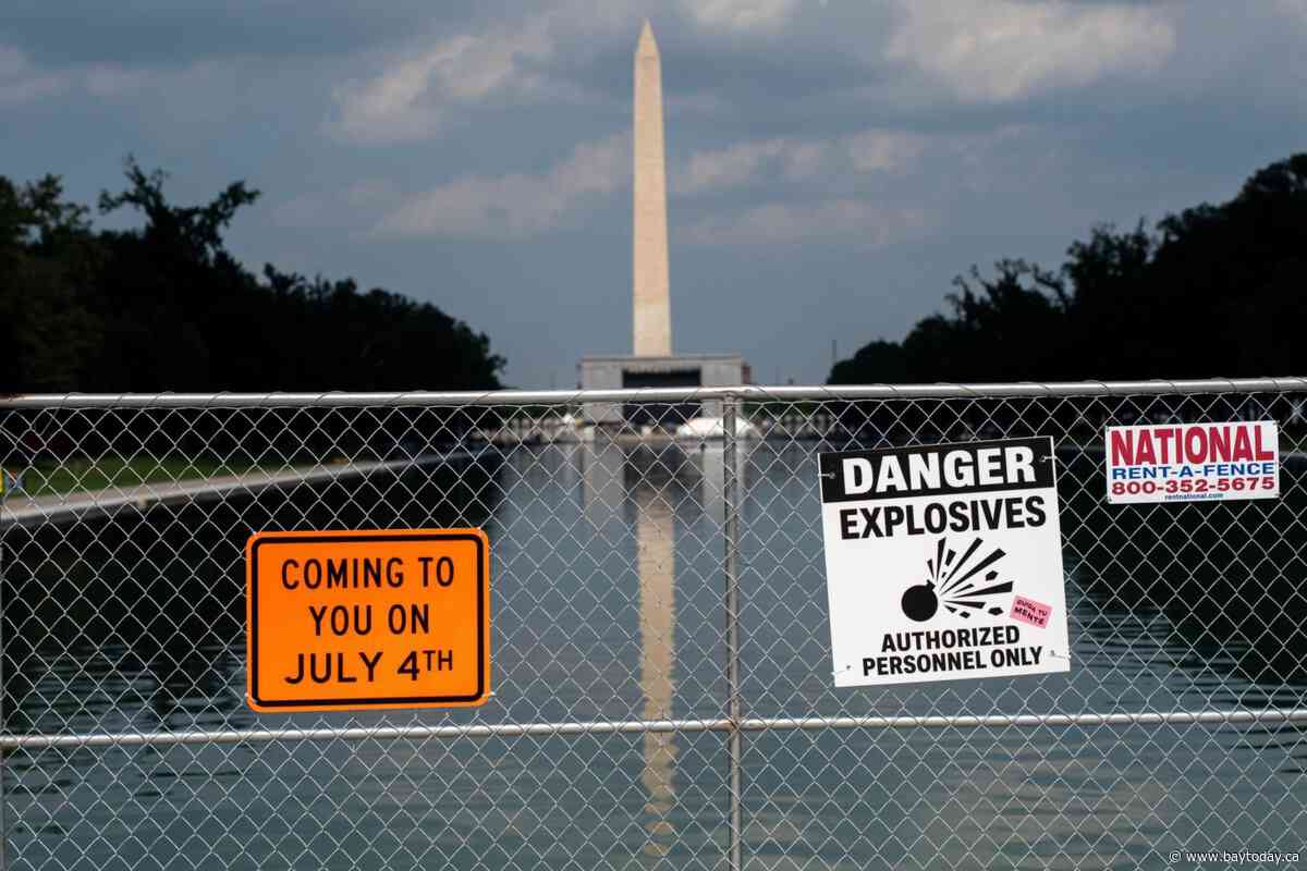 Former Olympian indicted on felony charge in what Trump called Reflecting Pool vandalism