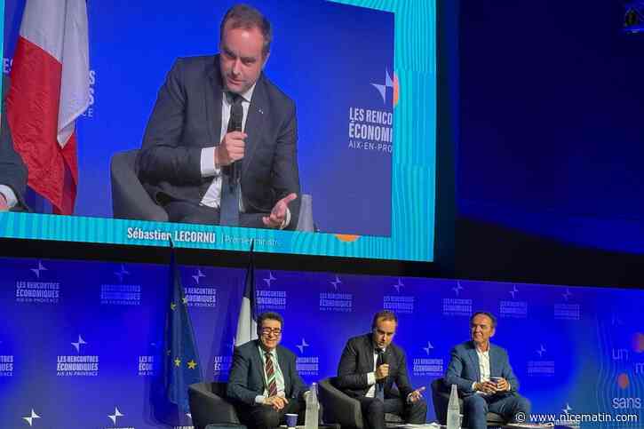 « Ne pas avoir de budget serait une faute, mieux vaut voter un budget de compromis que d’envoyer le pays dans le ravin » : Sébastien Lecornu défend son équipe aux Rencontres économiques d’Aix