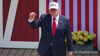 Trump declares National Scallops Day while ripping Obama, Biden
