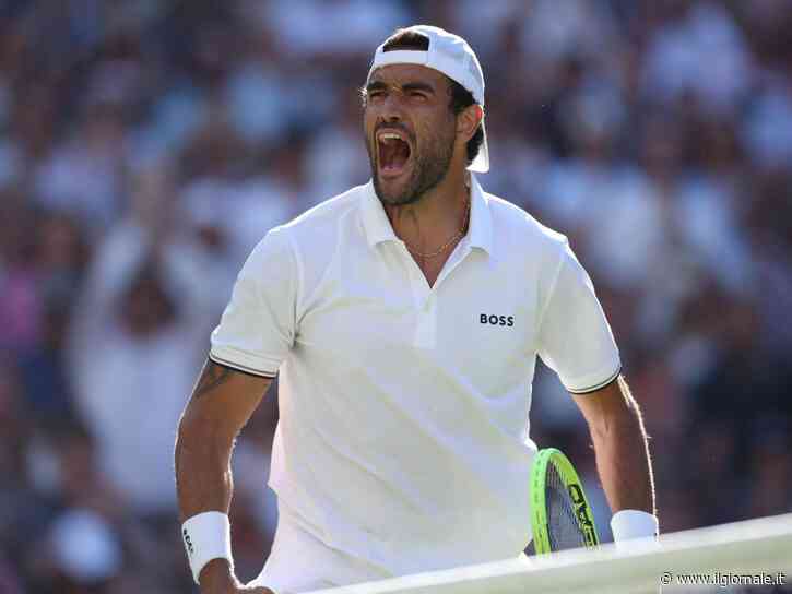 Wimbledon, Berrettini è straordinario: sconfigge Fils in 4 set e vola al terzo turno