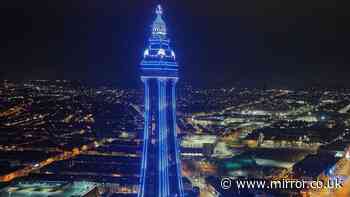 Blackpool Tower to light up in blue for touching tribute to Preston Davey
