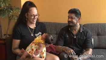 Stunned mom gives birth to HUGE baby girl weighing more than FOURTEEN pounds: 'Even her forehead was fat'