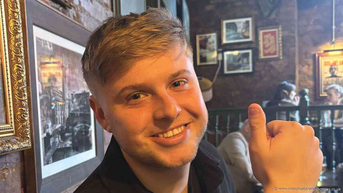 Man, 25, who began 'seeing double' and told he has a year to live says 'I won't let this beat me'