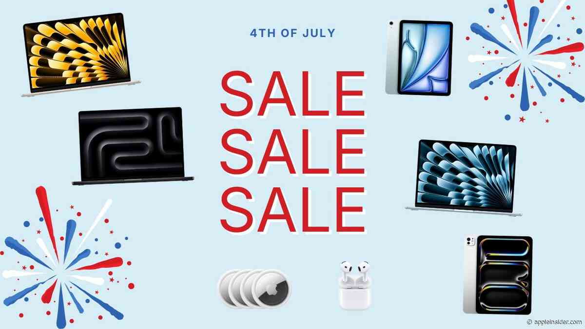 Best 4th of July Apple deals: $89 AirTags, iPads up to $400 off, Macs up to $650 off