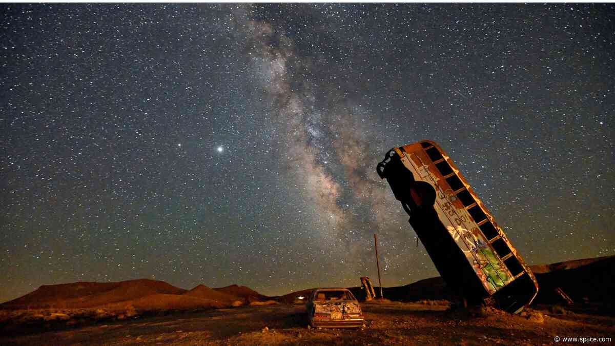 Apollo 11 landing site, a cosmic Eagle and a blue-white star: 4 night sky targets to celebrate America 250