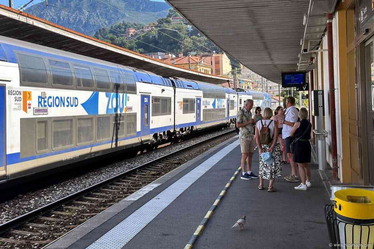 « Le train arrêté, on n’avait plus de lumière et surtout plus de clim » : bloqué plus de deux heures ce jeudi soir, un passager raconte la galère sur les rails entre Nice et Monaco