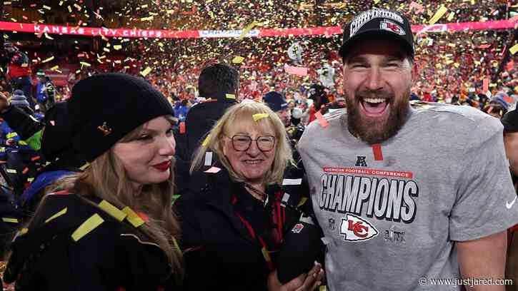 Donna Kelce Arrives in NYC Ahead of Son Travis Kelce & Taylor Swift’s Wedding
