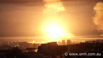 Russia unleashes massive assault on Ukrainian capital