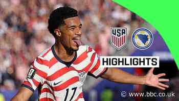 Balogun scores & sees red as USA beat Bosnia