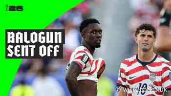 Goalscorer Balogun sent off for USA