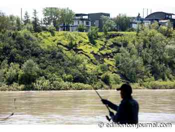 Several Edmonton trails closed, under water, after June record rainfall
