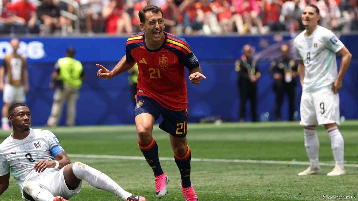 Oyarzabal fires Spain past Austria to WC last 16
