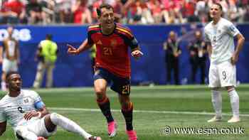 Oyarzabal fires Spain past Austria to WC last 16